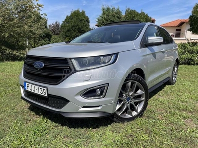 FORD EDGE 2.0 TDCi ST-Line Powershift PANO.-ÜLÉSSZELLŐZTETÉS-VONÓHOROG-VÉSZFÉK-VEZ.SZ.KÖNYV