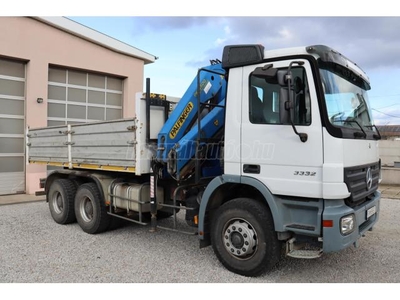 MERCEDES-BENZ ACTROS 3332 BILLENCS 6x4 PALFINGER PK15500