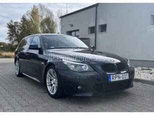 BMW 530d Touring (Automata) M-pakett . Nagy navi . Joystic váltó . fehér bőr