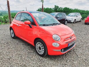 FIAT 500 73.000KM KORALL SÉRÜLÉSMENTES 1 ÉV GARANCIA