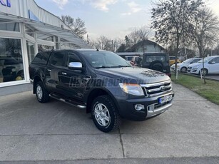 FORD RANGER 2.2 TDCi 4x4 Limited MAGYARORSZÁGI! ELSŐ TULAJDONOSTÓL! 3.5T HOROG! BŐR BELSŐ! ÜLÉSFŰTÉS! TEMPOMAT! A