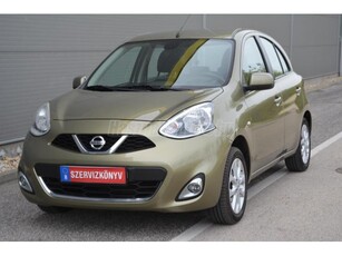 NISSAN MICRA 1.2 DIG-S Tekna // KM GARANCIA // SZERVIZKÖNY // SOK EXTRA-OLIVA METÁL // TEMPOMAT // 5L/100 km