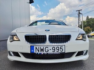 BMW 635d Cabrio (Automata) F1 váltó. Combtámaszos ülés. M-es Kormány