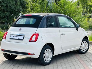 FIAT 500C 1.0 BSG Kabrió változatban. Fekete vászontetővel Tech csomaggal készletről!