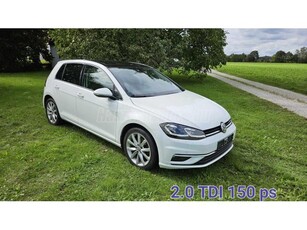 VOLKSWAGEN GOLF VII 2.0 TDI BMT Highline Euro 6 2.0 TDI 150LE Kamera. Pano. Dynaudio. Navi Pro. Táv tempomat. Masszásülés