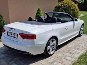 AUDI A5 CABRIO 2.0 TDI S-Line teljesen sérülésmentes 163e km