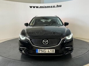 MAZDA 6 Sportkombi 2.0i Revolution HeadUp BOSE Navi Kamera magyar. 1 tulaj. vezetett szervizkönyves