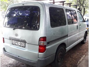 TOYOTA HI-ACE Hiace 2.4 D Glass Van 6 személyes. klímás. friss műszakival