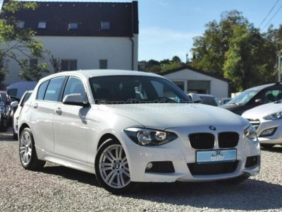 BMW 118d Alcantara combtámaszos belső+Gyári kulcsok+Tempomat+