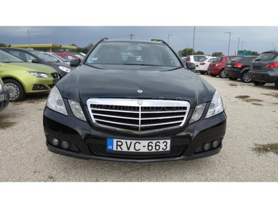 MERCEDES-BENZ E 200 CDI T BlueEFF. Avantg. 7G-TRONIC MEGVIGYÁZOTT. VALÓS KM