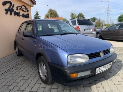 VOLKSWAGEN GOLF III 1.4 CL 77.000 KM! SZERVIZKÖNYV! GYÁRI ÁLLAPOT!