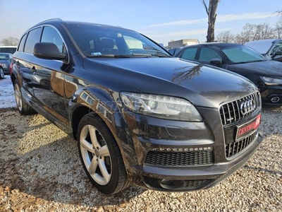 AUDI Q7 3.0 TDI DPF quattro Tiptronic ic Sz.könyv! S-line! Navi! Bőr! Xenon! 3.5 T vonohorog!