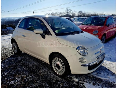 FIAT 500 KITŰNŐ ÁLOMSZÉP LOUNGE ÜVEGTETŐ 1ÉV GARANCIA /WA/