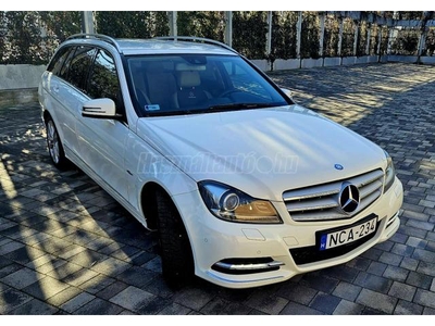 MERCEDES-BENZ C 220 T CDI BlueEFFICIENCY Avantgarde FRISS SZERVIZ! ÚJ FÉK! FRISS OLAJ! FEHÉR-METÁL!