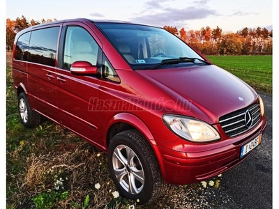 MERCEDES-BENZ VIANO 2.2 CDI Ambiente K 4Matic (Automata) Nagyon felszerelt. Igazi ritkaság. Különleges összeállítás. 2T horog