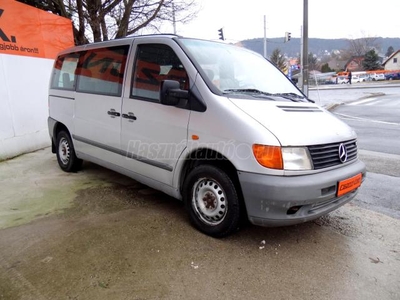 MERCEDES-BENZ VITO 113 638.114 L (9 személyes ) BENZINES! MAGYAR. ELSŐ TULAJ. 9 SZEMÉLY. FRISS MŰSZAKI. VONÓHOROG