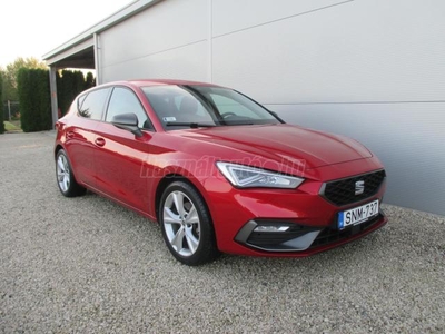 SEAT LEON 1.5 TSI FR Vezetett szervizkönyv - Magyarországi - Digitális műszerfal - Sok extra