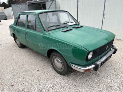 SKODA 105 SS 87eKM, 1 tulaj, gyári fény