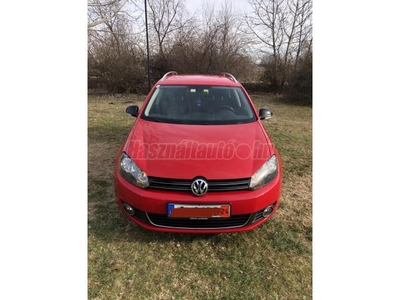 VOLKSWAGEN GOLF VI Variant 1.6 CR TDI Trendline BlueMotion Style Friss Magyar Vizsga Új Vezérlés