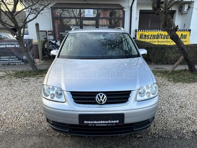 VOLKSWAGEN TOURAN 1.9 PD TDi TEMPOMAT / ÜLÉSFŰTÉS / DIGITKLÍMA / VONÓHOROG