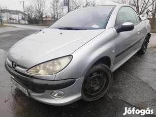 Peugeot 206 CC 1.6 16V Magyarországi.187ekm