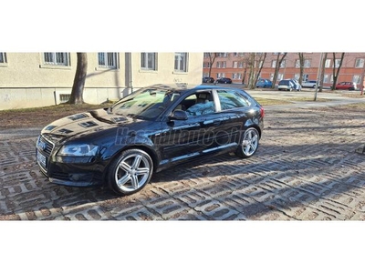 AUDI A3 2.0 TFSI Ambition S-tronic Gyár S-Line! Man 6 os váltó! Frissen szervizelve!