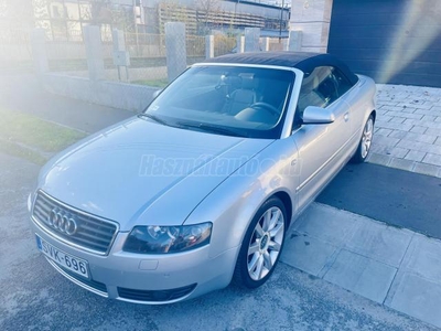 AUDI A4 CABRIO 3.0 V6 Multitronic 30. V6 benzin nem összehasonlítható más motoros társaival ! Szép állapot . tulaj