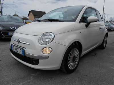 FIAT 500 1.2 8V Lounge 80.600KM-REL! KLÍMA PANORÁMATETŐ