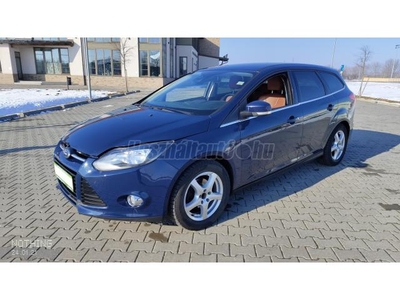 FORD FOCUS 1.6 SCTI Ecoboost Titanium SÁVTARTÓ. KONYAK BŐR. FRISS VIZSGA. VONÓHOROG. DUÁL KLIMA