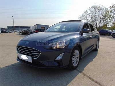 FORD FOCUS 2.0 EcoBlue SCR Titanium 150LE / ÁFÁS / MAGYARORSZÁGI / 1 TULAJ / SZERVÍZKÖNYV / GARANCIA / PANORÁMA TET