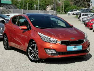 KIA PRO CEE'D 1.6 GDI EX DCT NAVI+ÖVEGTETŐ+TOLATÓKAMERA+ÜLÉSFŰTÉS+PARKRADAR+RITKASÁG+++