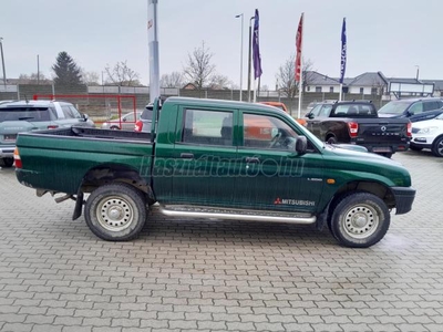 MITSUBISHI L 200 Pick Up 2.5 TD DK GLS AC 4WD FRISS MŰSZAKIVAL! KLÍMÁS! NEM ÁFÁS!