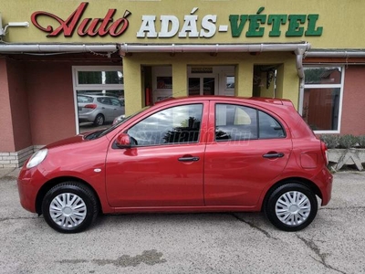 NISSAN MICRA 1.2 Visia FRISS MŰSZAKI.67 144 KM.BLUETOOTH .SZERVÍZKÖNYV.LEINFORMÁLHATÓ