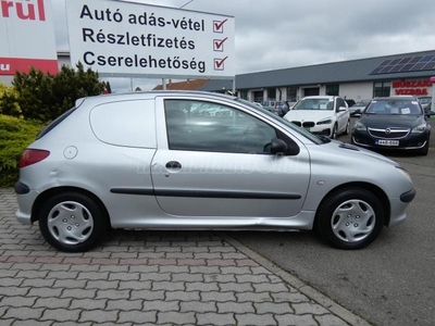 PEUGEOT 206 1.4 8V HDI VAN MAGYARORSZÁGI!