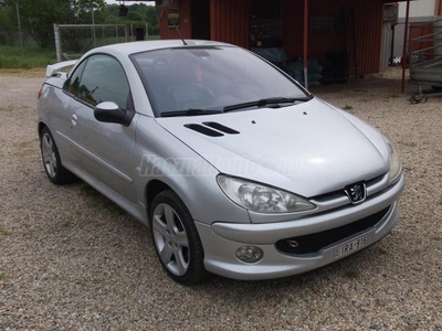 PEUGEOT 206 CC 2.0 16V Friss műszaki vizsga.Friss olaj és szűrő csere.Új-fékek