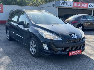 PEUGEOT 308 SW 1.6 HDi Premium 7 szem! Tempomat Klíma Panoráma Vonóhorog Alufelni