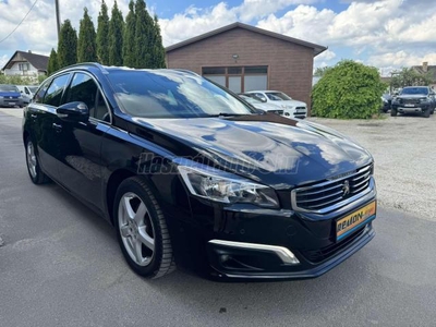 PEUGEOT 508 SW 2.0 BlueHDi Allure V.SZ.KÖNYV ÉRINTŐ KÉPERNYŐS NAVIGÁCIÓ LED KAMERA HOLTTÉR FIGYELŐ 200E KM