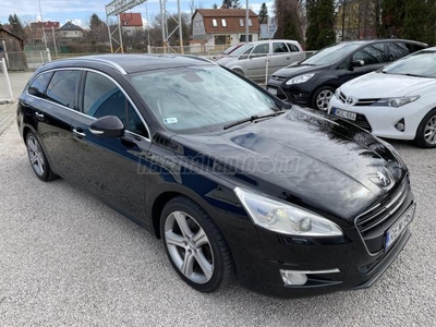 PEUGEOT 508 SW 2.2 HDi GT (Automata) Tempomat-Xenon-Navi-Panorámatető-Bőr-Head Up-El.Csomagtér