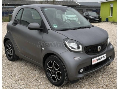 SMART FORTWO Electric Drive Prime (Automata) Bőrbelső-Navi-Ülésfűtés-Üvegtető-Gyönyörű matt szürke-Tempomat