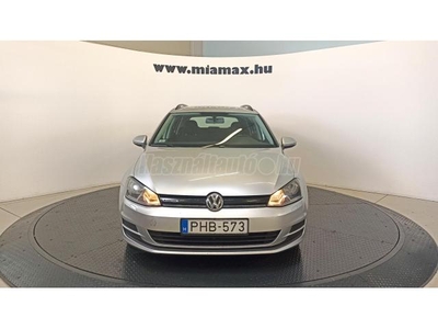 VOLKSWAGEN GOLF Variant 1.6 TDI BMT Trendline Navi vezetett szervizkönyves. leinformálható