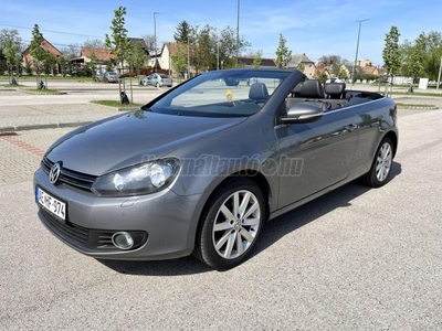 VOLKSWAGEN GOLF VI 1.6 TDi Highline Cabrio Bör belső Üllés fűtés Elől+Hátul radar Tempomat 2 zónás klima 189 ezer k