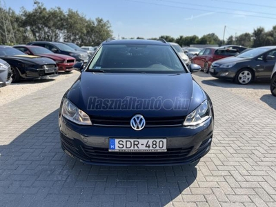 VOLKSWAGEN GOLF VII Variant 1.6 TDI BMT Comfortline DSG NAVI! FÉLBŐR! ÜLÉSFŰTÉS!