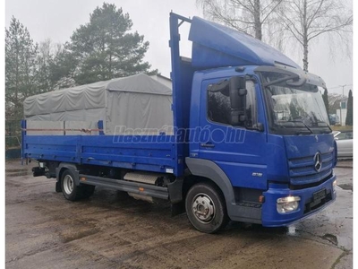 MERCEDES-BENZ ATEGO 818 4X2 PLATÓS + EMELŐHÁTFAL