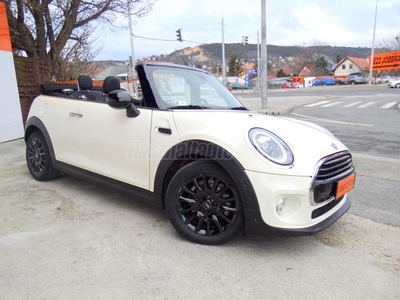 MINI CABRIO 1.5 Cooper (Automata) ELSŐ TULAJ. MAGYAR. HIBÁTLAN. GARANCIÁLIS