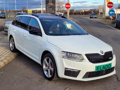 SKODA OCTAVIA Combi 2.0 TSI RS DSG Euro 6 113e km panoráma tető bőr navi