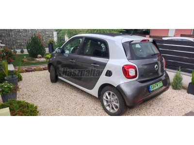 SMART FORFOUR Electric Drive Passion (Automata) 22kw-os töltés. 2 töltő. 2 kulcs. elektromos targatető