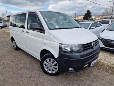 VOLKSWAGEN TRANSPORTER T5 Mikrobusz 2.0 CR TDI BlueMotion (9 személyes ) Magyarországi! 1tulaj! Vonóhorog! Tetőklíma!