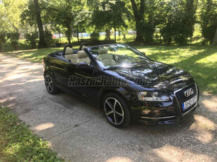 AUDI A3 CABRIO 1.6 CR TDI Attraction DPF Sport Vaj bőr! Teljes nagyszerviz! 8 alukerék!