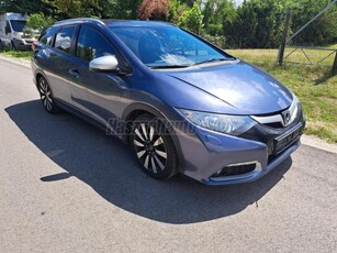 HONDA CIVIC Tourer 1.8 Lifestyle (Automata) ADAS.TEMPOMAT.TÁBLEFELISMERŐ.Szervízkönyv 148000km