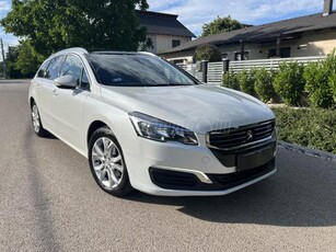 PEUGEOT 508 SW 2.0 BlueHDi Allure ÜVEGTETŐ!!ÉRINTŐKIJELZŐ!!GYÖNGYHÁZFEHÉR!!LEINFORMÁLHATÓ!!